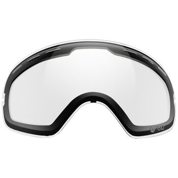 XTRM-SUMMIT Verre interchangeable photochromique pour masque de ski et de snowboard sans monture 1