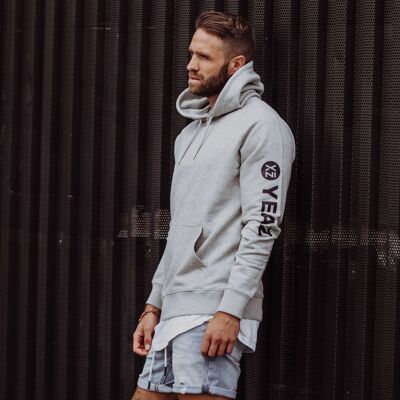 CUSHER Hoodie Sky Gray (unisex) light grey