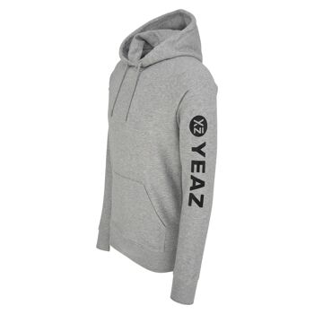 CUSHER Sweat à capuche Sky Grey (unisexe) gris clair 22