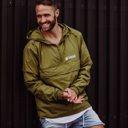 CHASER Windbreaker Olive olivgrün