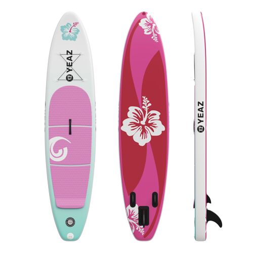 NAIA - AQUATREK - SUP-Board mit Paddel, Pumpe und Rucksack - vivid pink