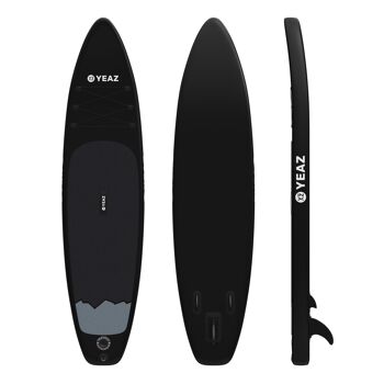 NELIO - EXOTREK - SUP board avec pagaie, pompe et sac à dos - noir 1