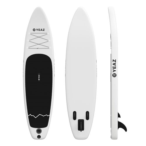 NOHEA - EXOTREK - SUP-Board mit Paddel, Pumpe und Rucksack - weiß