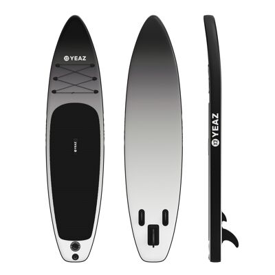 BLACK SANDS BEACH - EXOTREK - SUP board with paddle, pump and backpack - black