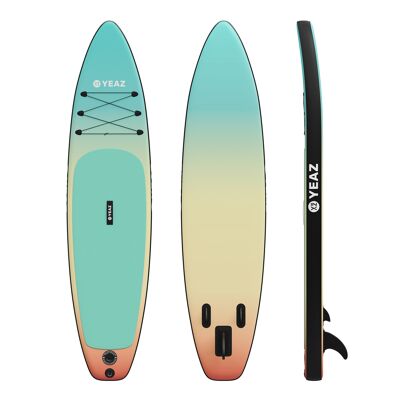 LAGUNA BEACH - EXOTREK - SUP board with paddle, pump and backpack - turquoise