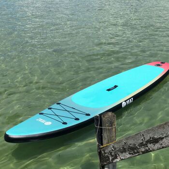 LAGUNA BEACH - EXOTREK - SUP board avec pagaie, pompe et sac à dos - turquoise 7
