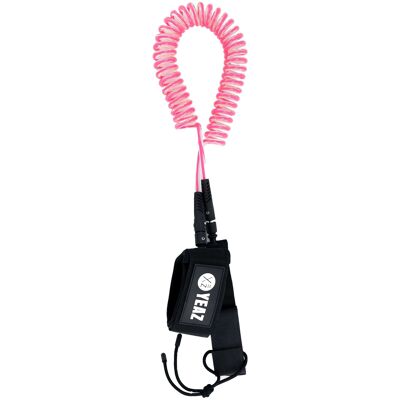 NUI Safety Line/Leash pour SUP - rose coque