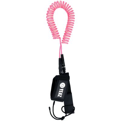 NUI Safety Line/Leash for SUP - shell pink