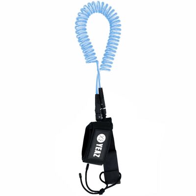 NUI safety line/leash for SUP - sky blue