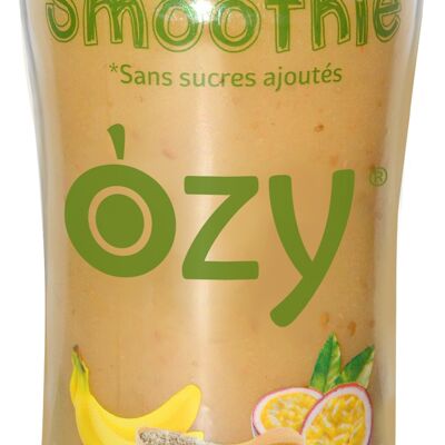 Smoothie "OZY" con Banana, Frutto della Passione e Semi di Chia - 300ml