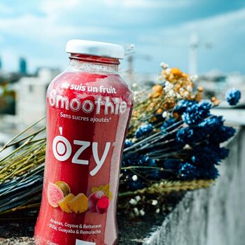 Smoothie "OZY" with Guava, Pineapple and Beetroot - 300ml 4