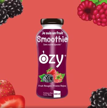 "OZY" Smoothie with Strawberry, Raspberry and Blackberry - 300ml 3