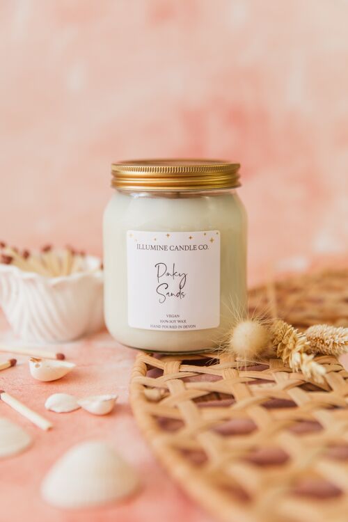 Pinky Sands - Soy Wax Candle