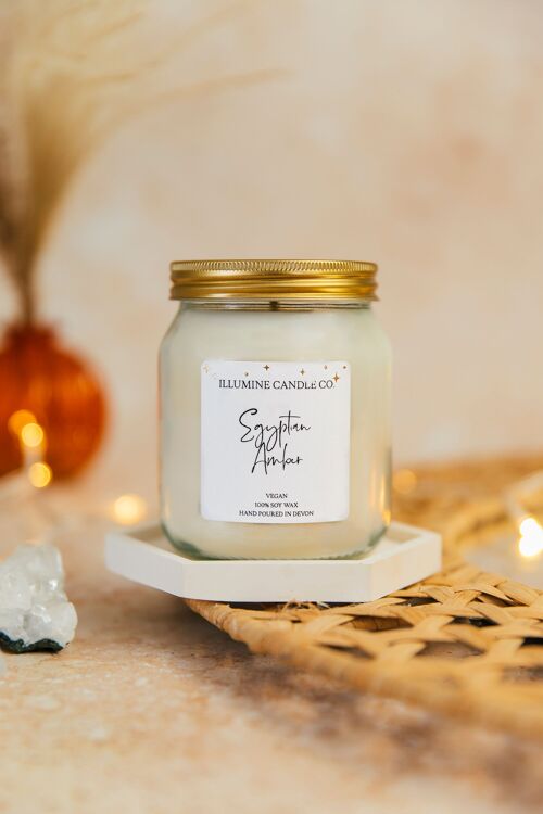 Egyptian Amber Soy Wax Candle