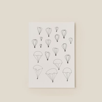 Notebook A5 Parachutes