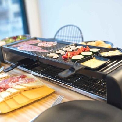 Raclette machine for 12 people