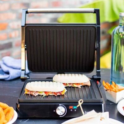 Grigliata di carne e panini 2200w