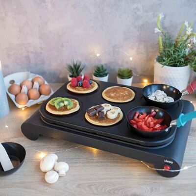 Juego mini woks, plancha y grill