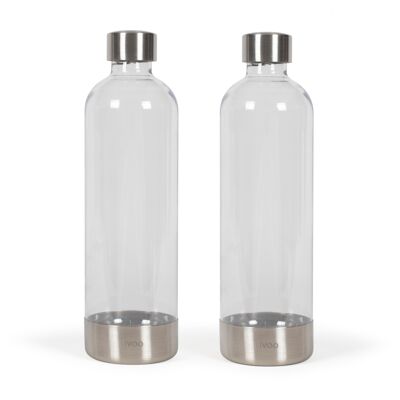 DOM464AC1 Set de 2 bouteilles de gazéification