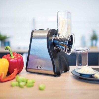 Multifunction electric grater