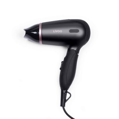 Foldable travel hair dryer