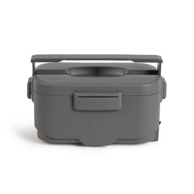 Gray electric lunch box