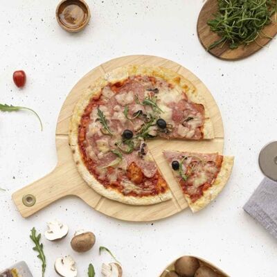 Pizza set - board and wheel