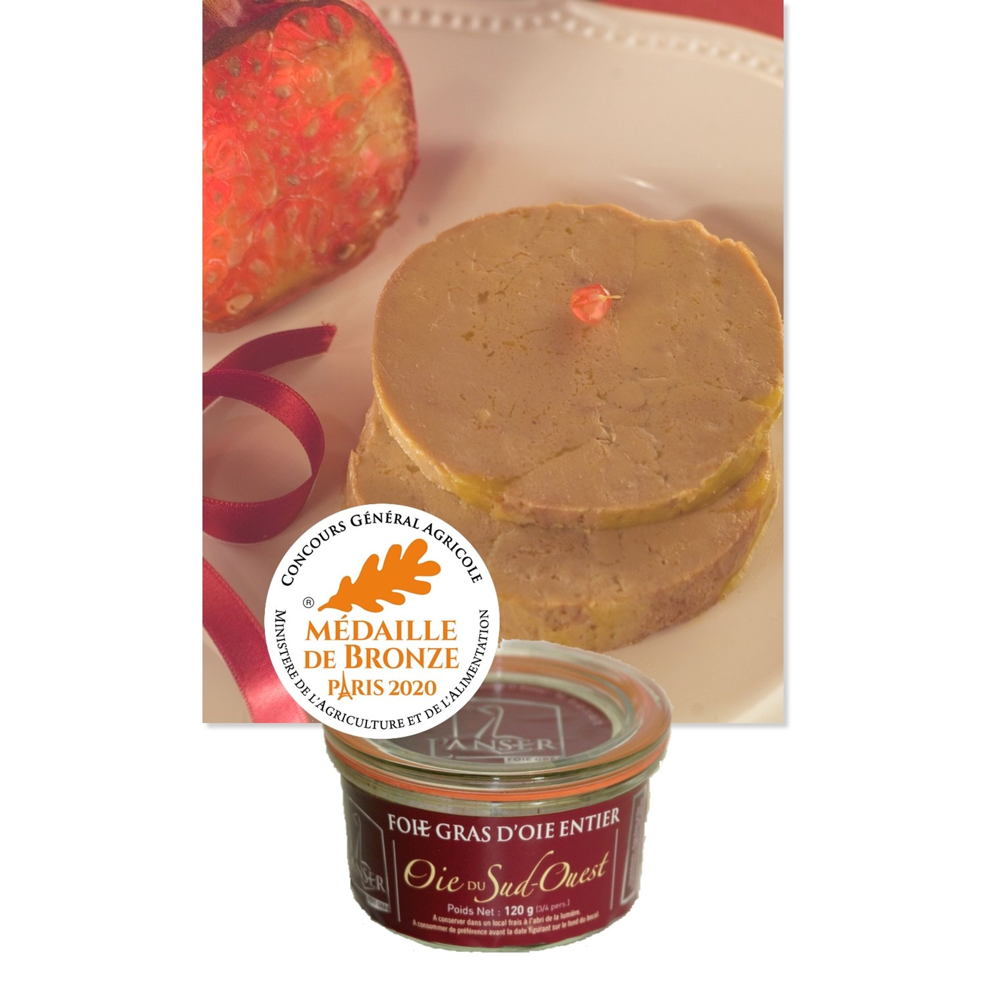 Foie Gras d'Oie entier - Verrine 200g