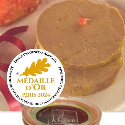 Foie gras d'oca intero semicotto 120g