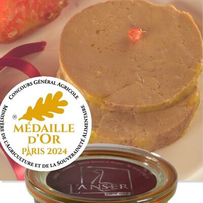 Foie gras d'oca intero semicotto 200g