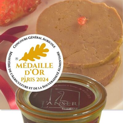 Foie gras d'oie entier mi cuit 250g
