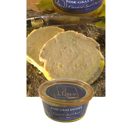 Foie gras de canard entier 200g