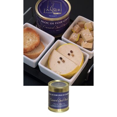 Blocco di foie gras d'anatra 130 g
