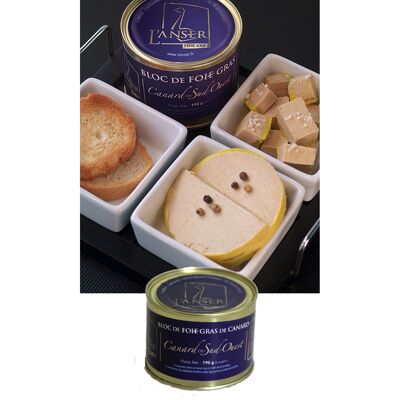 Bloc de foie gras de pato 190g