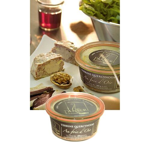 Terrine Quercynoise au foie d'oie 200g