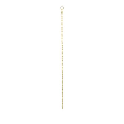 Long Bold Chain Simple Earring - Gold