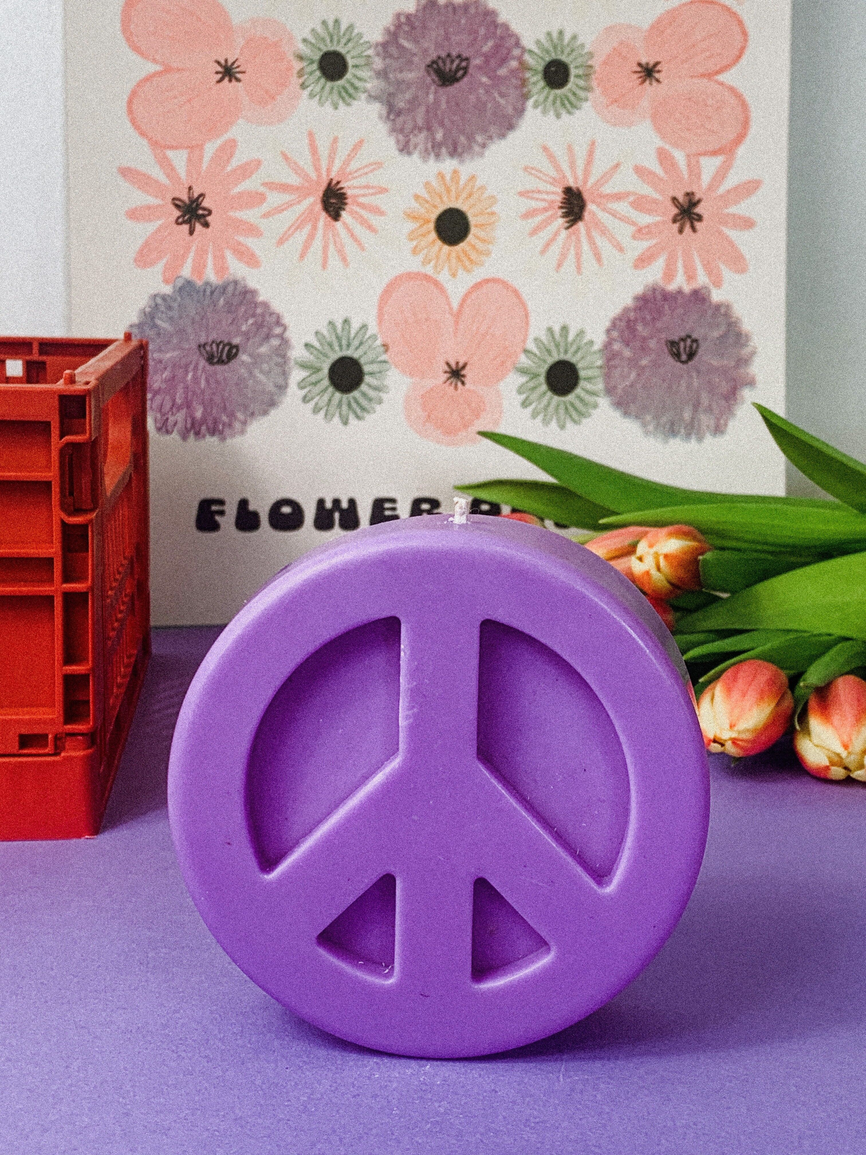 Candela della pace - viola