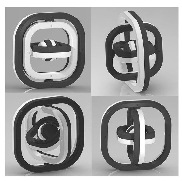 3D Flip Fingertip Spinning Decompression Educational Toys