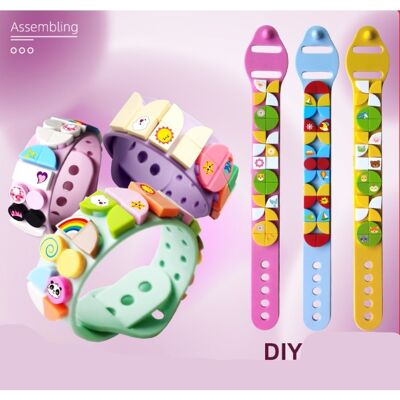 Children's DIY building block series Bracelet