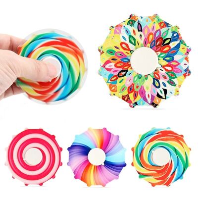 Children's toy candy color fingertip top Kids' Toys