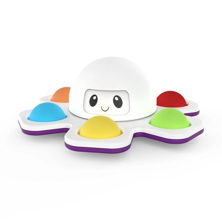 Fidget Toys Bubbles Giocattolo antistress con polpo che cambia viso