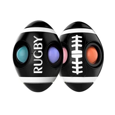 Rugby children's toy rotatable finger tip top toy figet toys