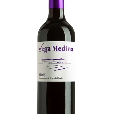 Vino rosso spagnolo giovane D.Ø.AC.Medina di Rioja Vega