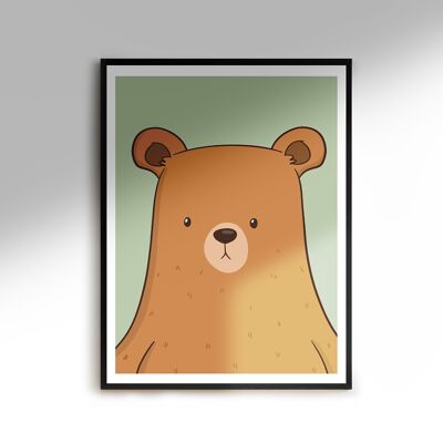 Impresión de oso
