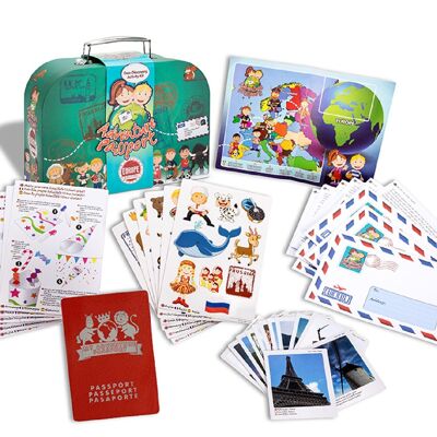 ADVENTURE PASSPORT - Activity Briefcase Europe