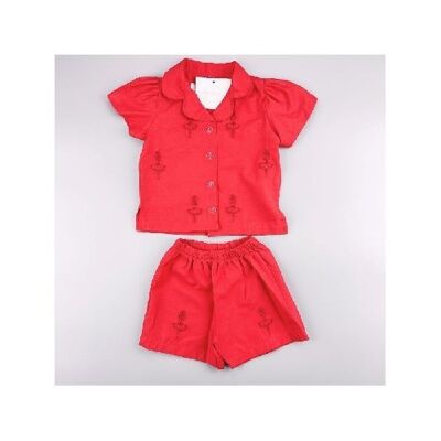 Ballerina PJ Shorts Set