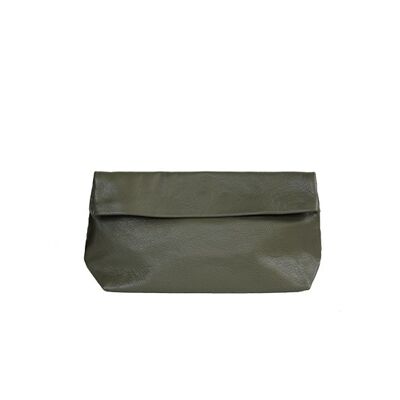 Pochette media kaki