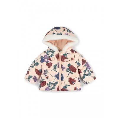 Peach Floral Double Bow Jacket