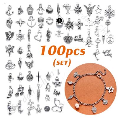 100pcs Bracelet Necklace pendant hand DIY accessories
