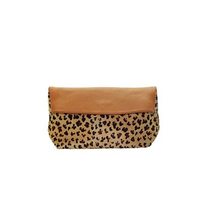 Medium Leopard Pouch